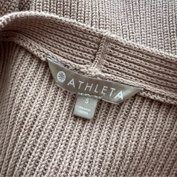 Athleta Switchback Pullover Sweater Rose Size Small - Picture 10 of 11